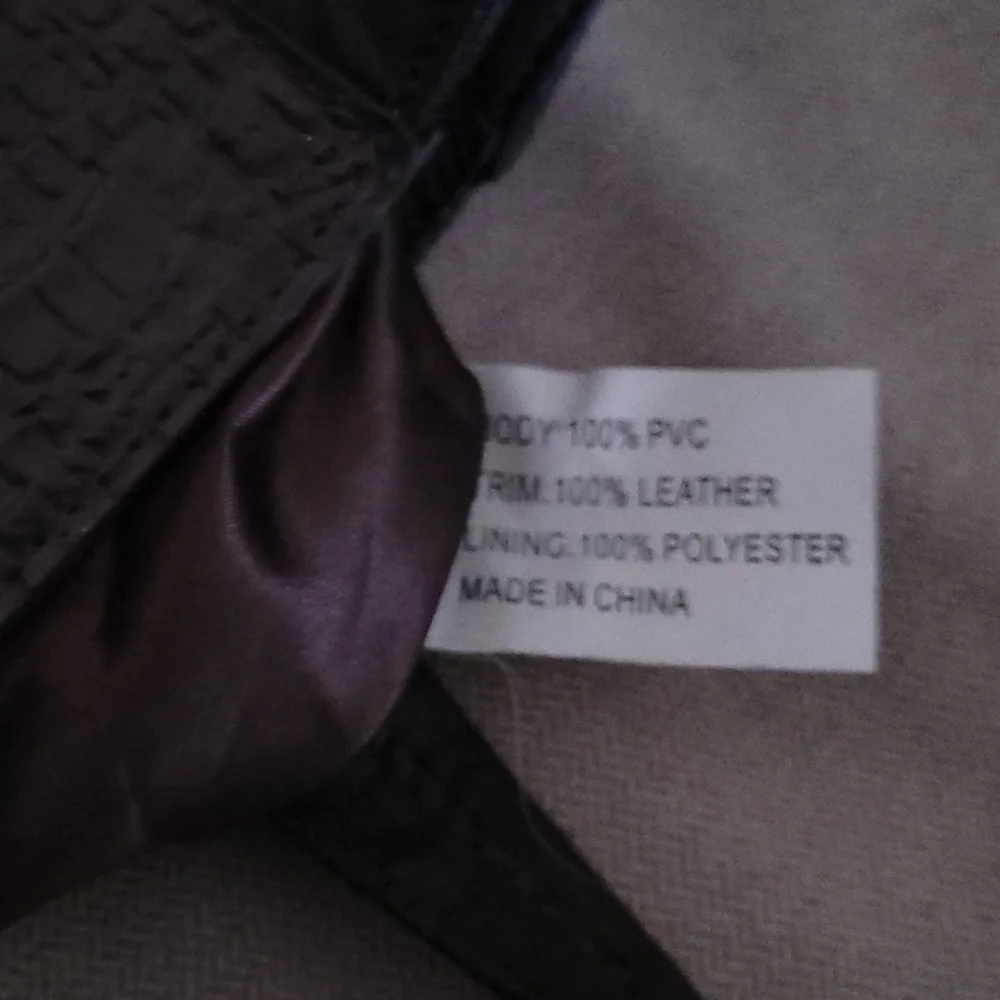 Jana Feifer Purse Leather & Faux Alligator/Crocodile/Snakeskin Print - Picture 6 of 6